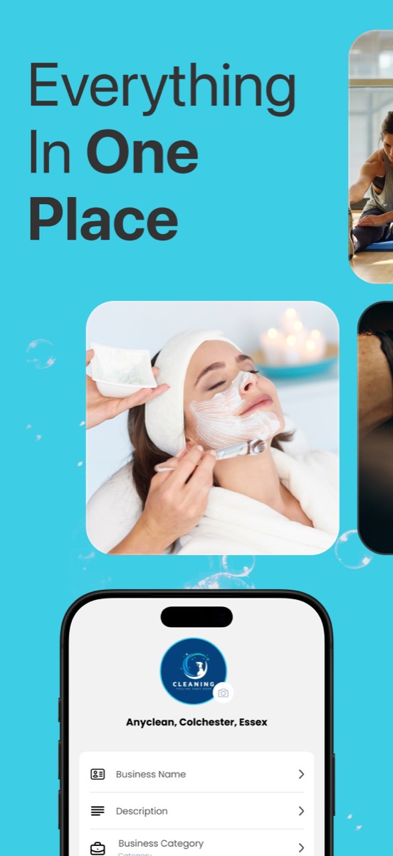 Everything in one place — beauty, cleaning and barber services